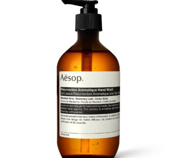 Aesop Resurrection Aromatique Hand Wash – Gentle Cleanser with Orange, Rosemary and Lavend