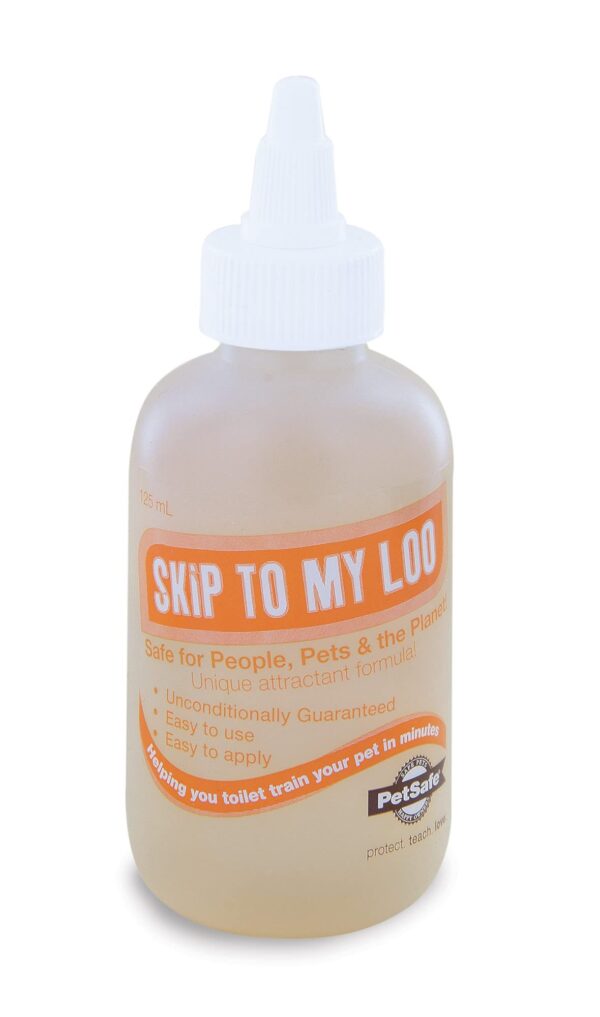 PetSafe Skip To My Loo Attractant, Potty Train Dogs to Use Pee Pads and Alternative Dog Po