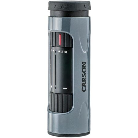 Carson MonoZoom 7-21x21mm Zoom Monocular (ZM-721),Gray, XX-Large - Image 2