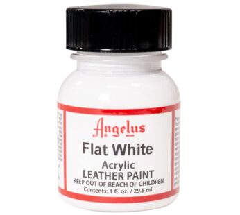 Angelus Acrylic Leather Paint Flat White 1oz