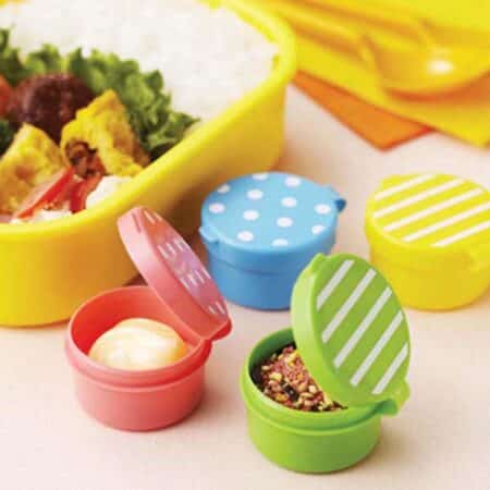 CuteZCute Food Pick, Bento Box, 4 Count (Pack of 1), Blue, Pink, Green, Yellow - Image 3