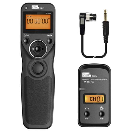 Pixel TW-283 DC0 Wireless Camrea Shutter Release Remote Control Compatible for Nikon Camer