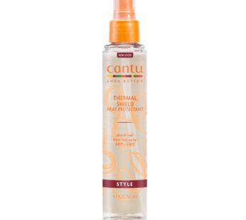 Cantu Thermal Shield Heat Protectant with Shea Butter, 5.1 fl oz (Packaging May Vary)