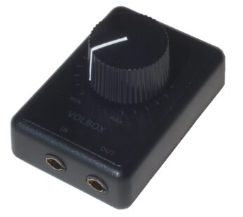 Volbox inline audio volume control attenuator 3.5mm 1/8″ aux