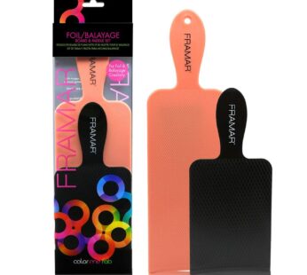 Framar Foil/Balayage Board and Paddle Set for Hair Bleach, Hair Dye – Long board and short