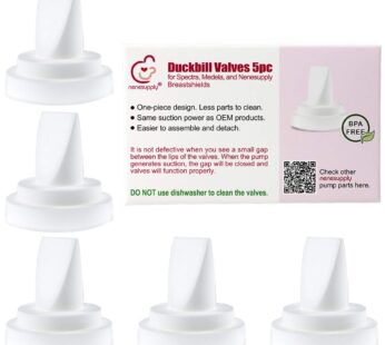 Nenesupply 5 pc Duckbill Valves Compatible with Medela and Spectra Pump Parts Use on Spect