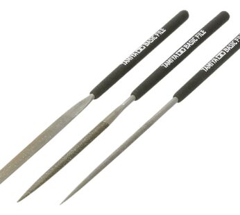 TAM74104 Tamiya Tools – Basic File Set – Smooth Double-Cut