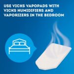 Vicks VapoPads? Soothing Menthol Vapor Pads for Vicks Humidifiers, Vaporizers, Waterless V - Image 7