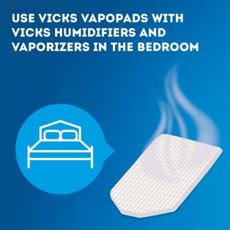 Vicks VapoPads? Soothing Menthol Vapor Pads for Vicks Humidifiers, Vaporizers, Waterless V - Image 7