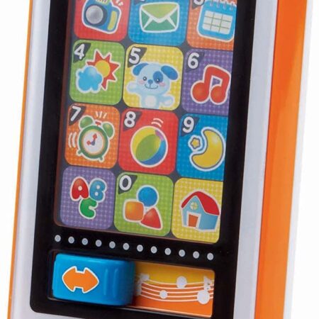 VTech Touch and Swipe Baby Phone, Orange - Image 2
