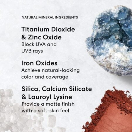 bareMinerals Original Matte Loose Mineral Foundation SPF 15, Powder Foundation Makeup, Buildable Coverage, Reduces Shine, Talc Free Foundation, Vegan - Image 8