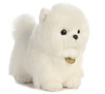Aurora  Adorable Miyoni  Tots Pompom Pup Stuffed Animal – Lifelike Detail – Cherished Comp