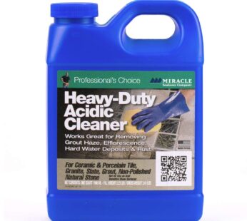 Miracle Sealants HDAC6QT Heavy Duty Acid Cleaner, 32 Fl Oz (Pack of 1), Clear