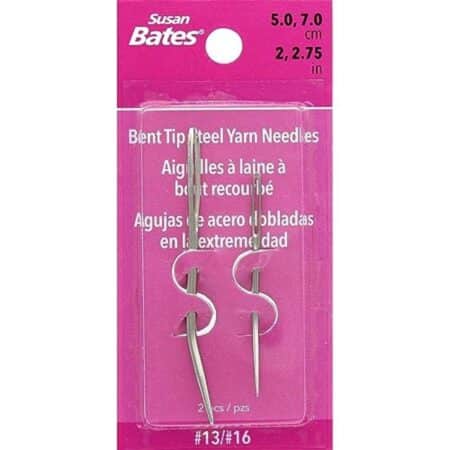 Susan Bates Needles Bent Tip Steel #13 & #16