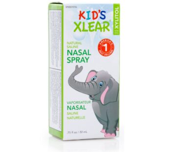 Xlear Kids’ Nasal Spray, Natural Saline Nasal Spray for Kids with Xylitol, Daily Nasal Dec