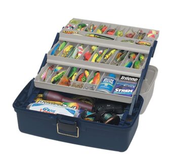 Plano Large 3 Tray Tackle Box, Premium Tackle Storage, Multi, One Size (613306)