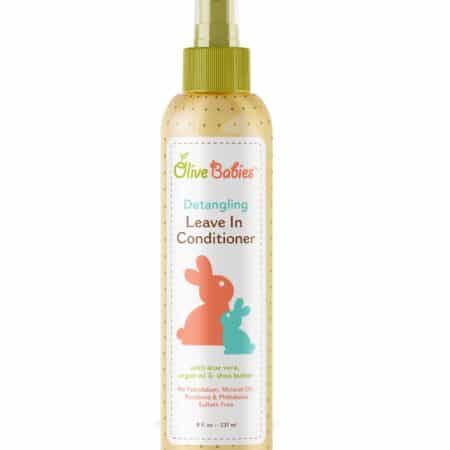 Olive Babies Hair Detangling Leave-in Conditioner Spray, 8 Ounce - Image 2