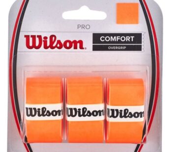 WILSON Pro Overgrip Comfort – 3 Pack – Burn Orange