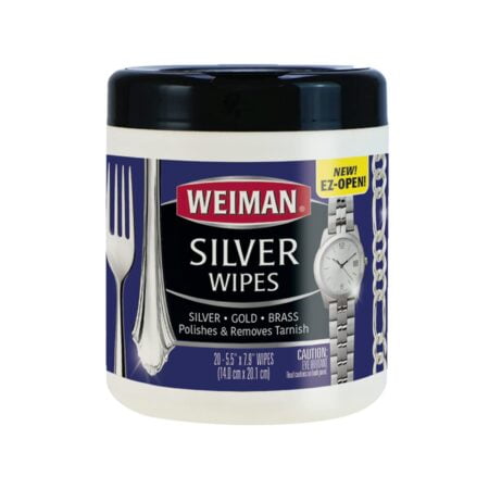 Weiman Jewelry Polish Cleaner, Tarnish Remover Wipes - 20 Count - Use on Silver Jewelry An - Image 2