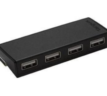 Targus – 4 Port USB-A Hub 2.0 – Compatible with Mac and PC – Sleek, Travel Friendly Laptop