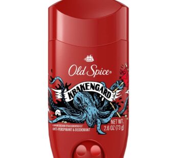 Old Spice Antiperspirant & Deodorant Wild Collection, Krakengard, 2.6 Ounce, Packaging may