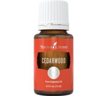 Cedarwood Essential Oil 15ml by Young Living Essential Oils for Healthy Skin, Hair, and Sc