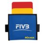 Mikasa VK Volleyball Referee Cards, Red/Yellow, Size 4