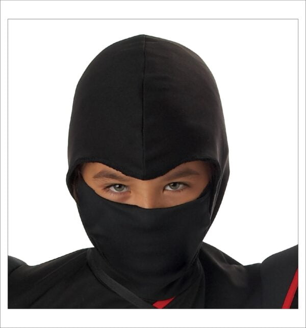 Kids Stealth Ninja Costume Small (6-8) - Image 3