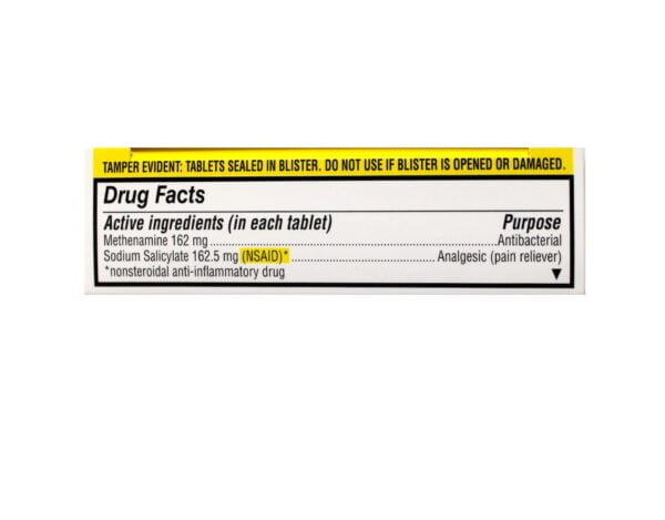 Cystex Plus Urinary Pain Relief Tablets 40 ea - Image 3