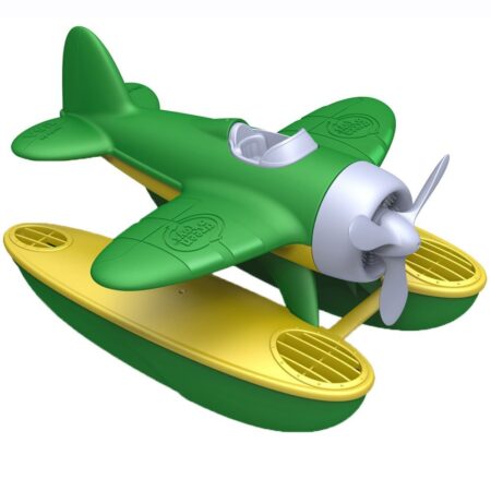 Green Toys Seaplane in Green Color - BPA Free, Phthalate Free Floatplane for Improving Pin