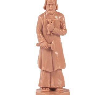 Juvale St. Joseph Statue, Patron Saint Workers Statue, Christian Gifts (3.5 Inches)