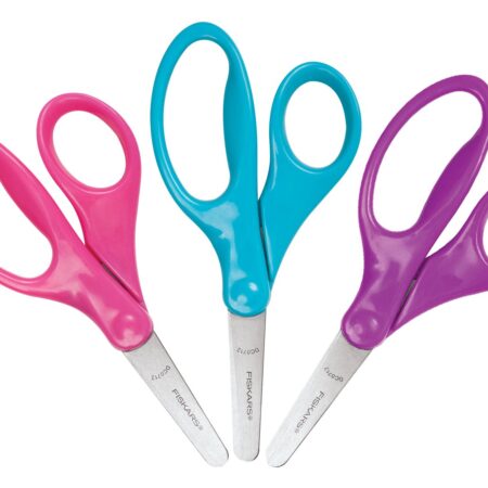 Fiskars 5 Inch Blunt Kids Scissors 3 Pack, Warm - Image 2