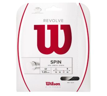 Wilson Revolve 17 Tennis String – Set, Black