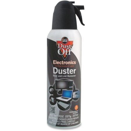 Falcon DPSM Gas Duster Compressed 7oz. Black/White