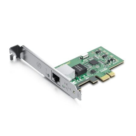 10Gtek 1G Gigabit Desktop PCI-e Network Adapter (NIC) with Intel 82574L Chip, 10/100/1000M