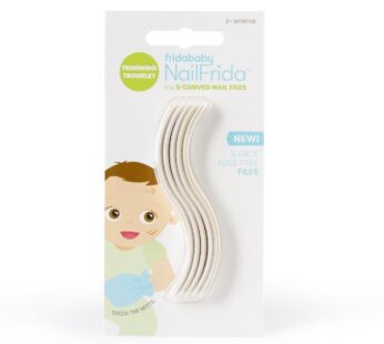 Frida Baby NailFrida The S-Curved Baby Nail Files, Nail Trimmer for Baby, Designed for Sma