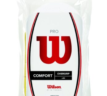 Wilson Pro Overgrip Comfort 30 Pack – White