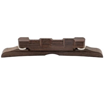 Musiclily 114mm Rosewood Adjustable Compensated Mandolin Bridge Set