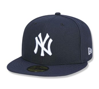 New Era Mens New York Yankees MLB Authentic Collection 59FIFTY Cap, Size 7 3/4