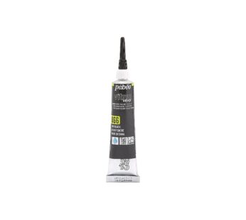 PEBEO Vitrea 160 Glass Paint Outliner, 0.67 Fl Oz (Pack of 1), Ink Black, 066