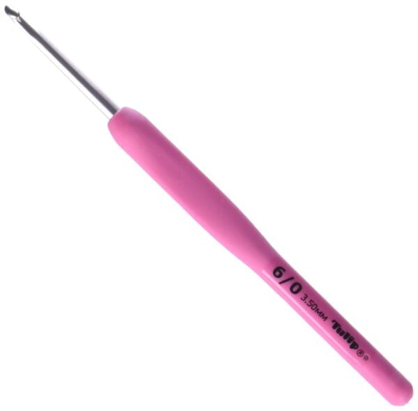 Tulip Company 6 Tulip Etimo Rose Crochet Hook-Size 3.5mm, Multicolor