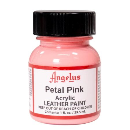Angelus Acrylic Leather Paint, 1 oz, Petal Pink - Image 2