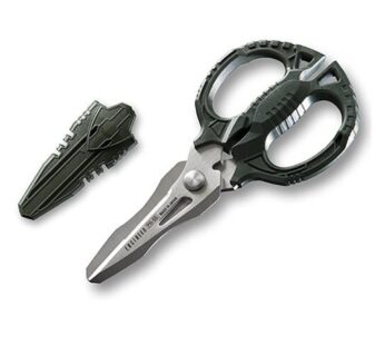 ENGINEER PH-55 Compact Electrician Scissors with 4-in-1 Multi-Function Blade – cuts Carpet