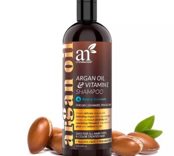 artnaturals Argan Hair Growth Shampoo – (16 Fl Oz / 473ml) – Sulfate Free – Treatment for