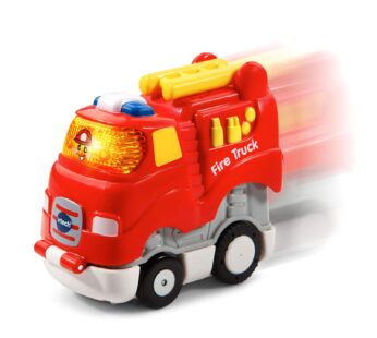VTech Go! Go! Smart Wheels Press and Race Fire Truck , Red