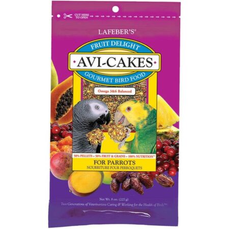 LAFEBER'S Fruit Delight Avi-Cakes Pet Bird Food, Made with Non-GMO and Human-Grade Ingredi - Image 2