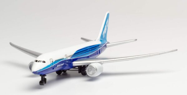 Daron Boeing 787 Single Plane, White Blue - Image 6