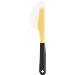 OXO Good Grips Small Flip and Fold Silicone Omelet Turner, Yellow/Black