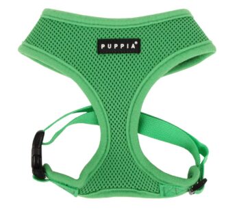 Puppia Soft Dog Harness No Choke Over-The-Head Triple Layered Breathable Mesh Adjustable C