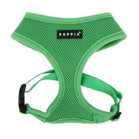 Puppia Soft Dog Harness No Choke Over-The-Head Triple Layered Breathable Mesh Adjustable C